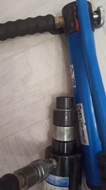 Пресс для пробивки отверстий пмр-600 КВТ смотреть онлайн