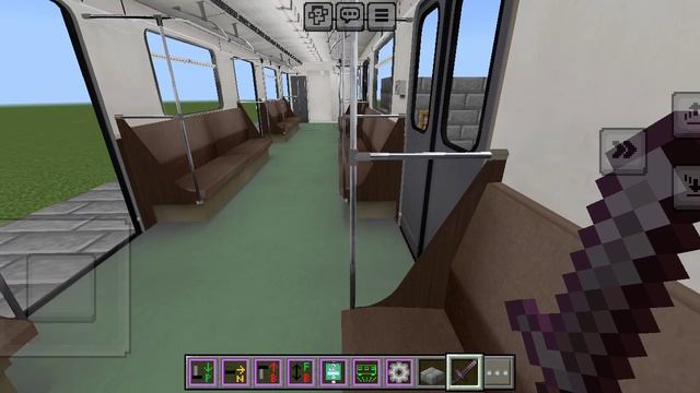 Обзор на поезд номерной в Майнкрафт метро КИСЕЛЬ Майнкрафт