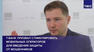 Т-Банк призвал стимулировать мобильных операторов для введения защиты от мошенников