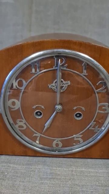 Каминные часы Орловский часовой завод. смотреть онлайн