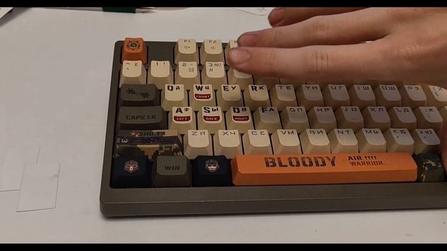 Клавиатура Bloody S98 Aviators смотреть онлайн