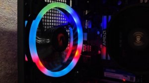 Работа подсветки вентилятора ARDOR GAMING Mistral PRO DR11 ARGB