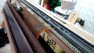 Вязание на brother 910 с программой AYAB