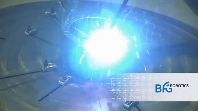 Робот для сварки корпусов вентиляторов смотреть онлайн