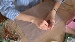 Шью пенал-свиток/Пенал-скрутка с вышивкой/Первое виде?