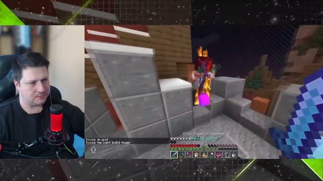 РЕАКЦИЯ * Смертельный Турнир в Майнкрафт на 100 игроков: смотреть онлайн