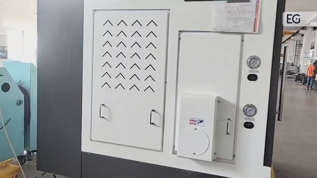 Двухшпиндельный токарный станок с ЧПУ MJS500 смотреть онлайн