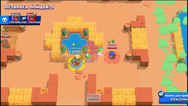 ВЗЯЛ ТОП 3 РОССИИ НА БО В БРАВЛ СТАРС | BRAWL STARS смотреть онлайн