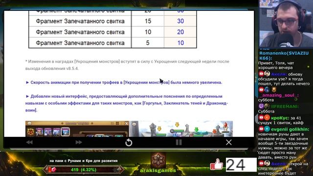 ОБНОВЛЕНИЕ 8.5.4 - Монстры - Улучшен ДРОП с Сундуков - Бол? смотреть онлайн