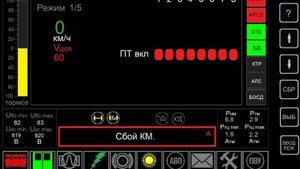 Сбой КМ