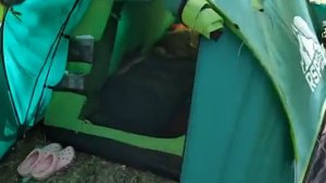 Отзыв клиента 2 двух местная палатка самораскладывающаяся