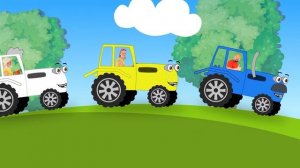Учим цвета - ТРАКТОРЁНОК - Песенка мультик как Акулено?