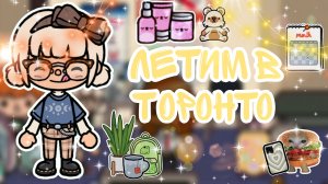 |• BLOG •| Летим в Торонто💞 1 часть✨ _ Capy Toca _ Тока бока _ Toca boca