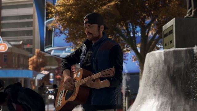 Песня уличного музыканта в Detroit: Become Human. смотреть онлайн