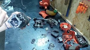 Husqvarna 128-R Не набирает обороты