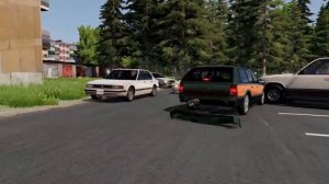 Русские уличные гонки Russian street racing |BeamNG drive movie фильм