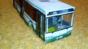 Автобус из бумаги: ЛиАЗ-5292.22