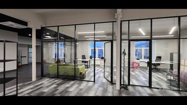 Как разделить офисное пространство без капитального ? смотреть онлайн