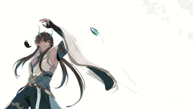 Дань Хэн: Пожиратель Луны | Speed Paint смотреть онлайн