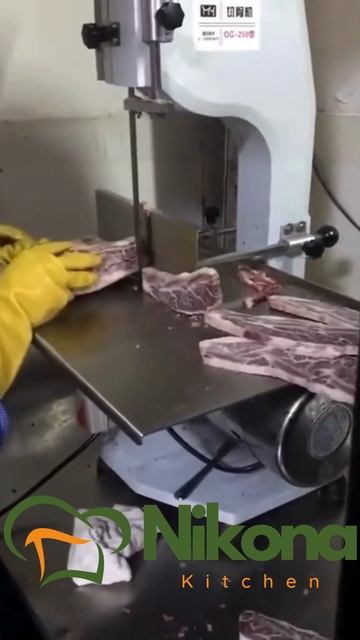 Ленточная пила для резки мяса 250 Nikona Kitchen + Полотно смотреть онлайн
