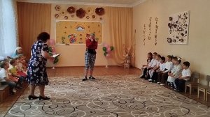Герой на празднике Детства