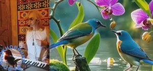 "ПТИЦЫ ЮГА" /Музыка Сочи/
Автор Елена Бучина.