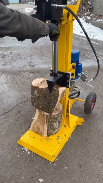 Дровокол гидравлический #skif смотреть онлайн