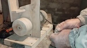 Гриндер своими руками из фанеры и двигателя от старой