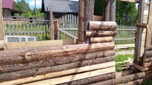 БАНЯ ИЗ ГОРБЫЛЯ И ОПИЛОК. НАЧАЛО СТРОЙКИ.