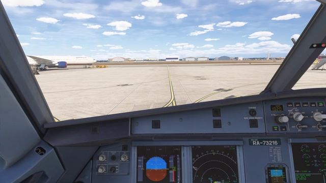 Взлет из Шереметьево на Airbus A-319-100 в Microsoft Flight Simulator 2024 смотреть онлайн