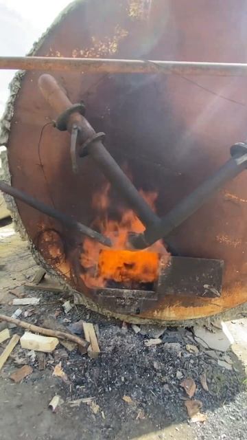 Изготовление угля, горение пиролиза, березовый смотреть онлайн