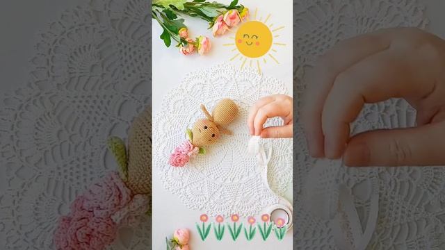 Очаровательная луковка-малышка для ваших улыбок и солнечного настроения! #амигуруми #игрушкикрючком