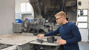 Ремонт клапана EGR на DAF XF 106 - Неисправность выхлопной с?