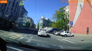 В Санкт-Петербурге |Дураки на дорогах | ДТП на видеорегистратор