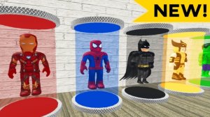 Роблокс папа и tycoon супергерои