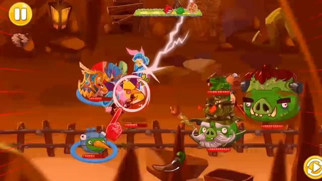 УЛУЧШЕНАЯ СВИНЬЯ-КОПИЛКА|Летсплей по Angry Birds Epic #67 смотреть онлайн