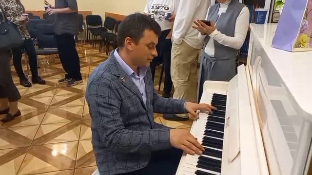 Творческий вечер писателя Дмитрия Корнеева в "ДОМЕ ПИСАТЕЛЯ" 23 мая 2025 г. Фортепиано (часть 1) 🎹