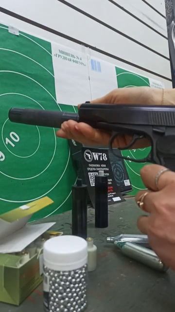 Пневматический пистолет Макарова МР654К смотреть онлайн