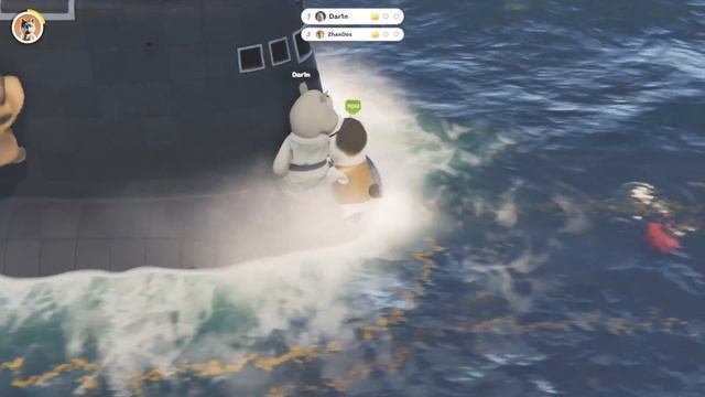 ҚАРАҚШЫ МЫСЫҚПЕН КЕМЕДЕ ТІРІ ҚАЛУ | Party Animals смотреть онлайн