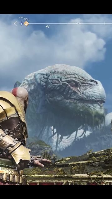 Кратос дурачится, а Большой Брат бдит! Но топор долете? смотреть онлайн