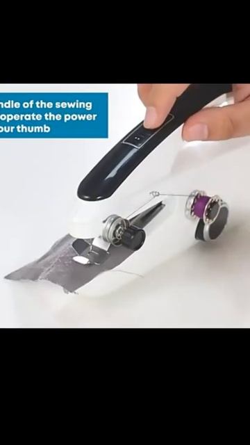 Мини швейная машинка, портативная, стандартная, пласт? смотреть онлайн