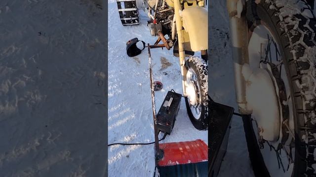 самодельный трицкл на гусеницах снегоуборщик смотреть онлайн
