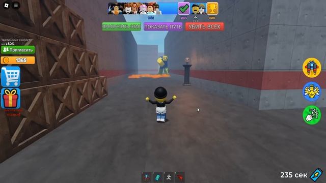 ПОПАЛ В ЛАБИРИНТ С МОНСТРАМИ в ROBLOX! смотреть онлайн