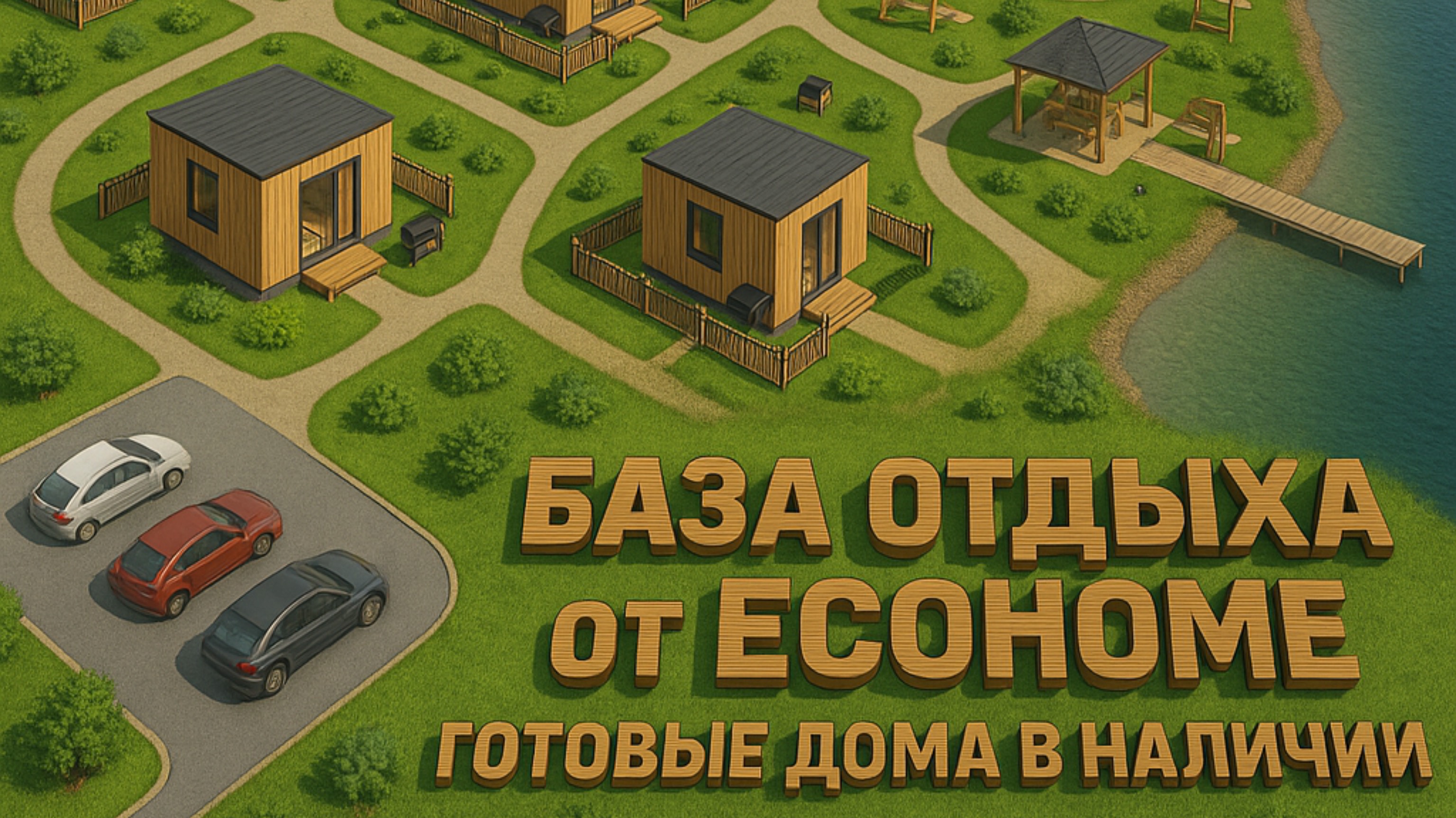 Модульный дом для баз отдыха, Глэмпинг а, кемпинга из наличия