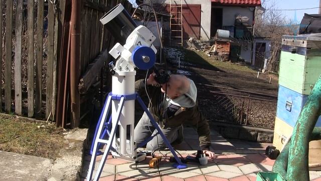 Зйомка Венери в 180-мм телескоп Максутова під час її ниж смотреть онлайн