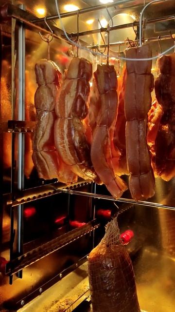 грудинка горячего копчения с парогенератором смотреть онлайн