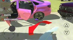 авария лада веста, полицией, ваз 2112, ваз 2109, ваз 2107 в игре ВАЗ краш тест симулятор2