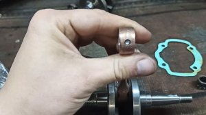 Коленвал на Honda Dio 27 jsbm 14mm