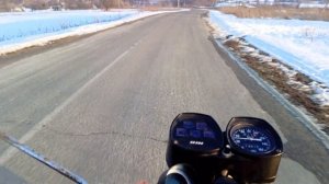 Первая покатушка по трассе на Иж Юпитер 5.#иж350 #ижюпите