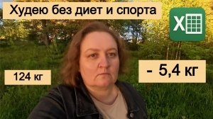 Итоги первого месяца похудения - Сервис по расчету калорий - Таблица с планом сброса веса